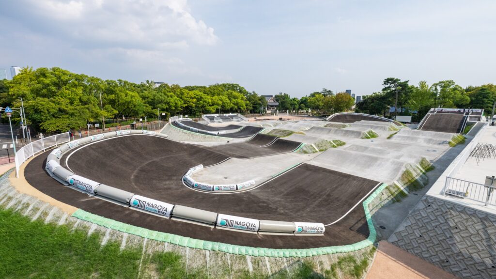 NAGOYA KEIRIN BMX コース全景